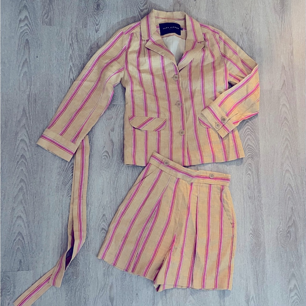 tara jarmon blazer  two set with belt